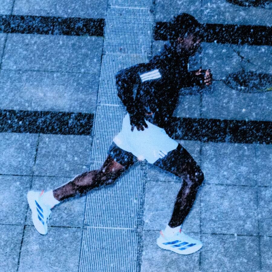 Adidas Adizero EVO SL Sneakers Heren Groen 1 3 Mesh Synthetisch - Foto 6