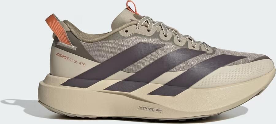 Adidas Adizero EVO SL Sneakers Dames Beige 2 3 Mesh Synthetisch - Foto 3