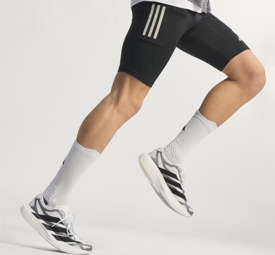 Adidas Adizero EVO SL Sneakers Heren Wit 1 3 Mesh Synthetisch - Foto 8