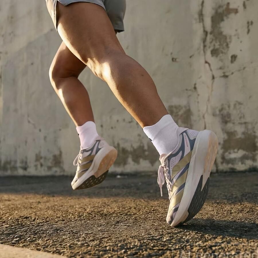 Adidas Adizero EVO SL Sneakers Dames Paars Mesh Synthetisch - Foto 3