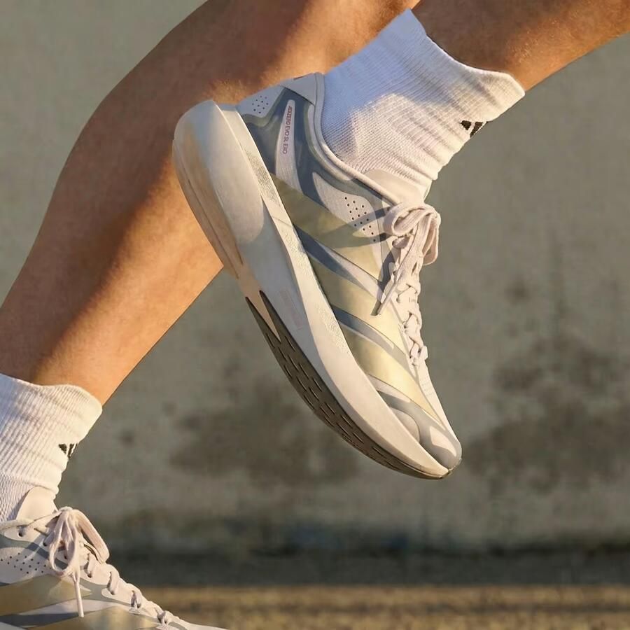 Adidas Adizero EVO SL Sneakers Dames Paars Mesh Synthetisch - Foto 4