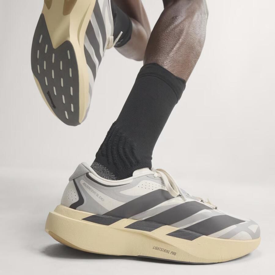 Adidas Adizero EVO SL Sneakers Heren Wit 1 3 Mesh Synthetisch - Foto 3