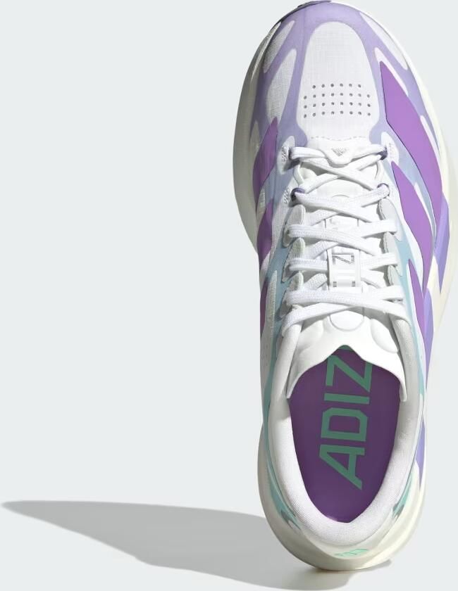 Adidas Adizero EVO SL Sneakers Dames Wit 2 3 Mesh Synthetisch - Foto 3