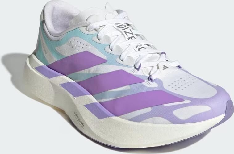 Adidas Adizero EVO SL Sneakers Dames Wit 2 3 Mesh Synthetisch - Foto 6