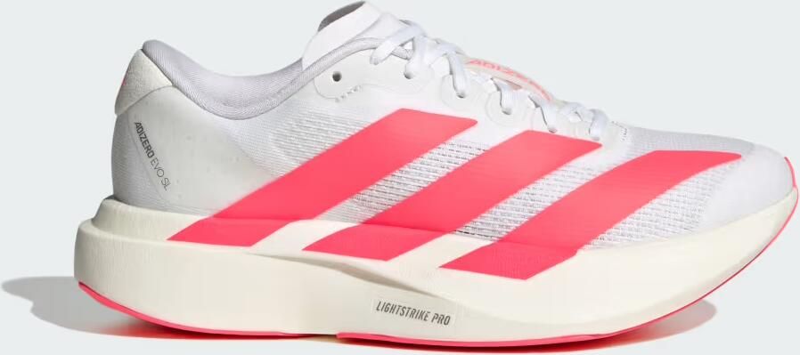 Adidas Adizero EVO SL Kindersneakers Wit 2 3 Mesh Synthetisch - Foto 2