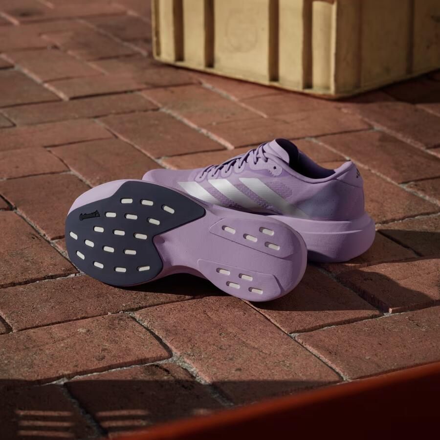 Adidas Adizero EVO SL Sneakers Dames Paars 2 3 Mesh Synthetisch - Foto 5