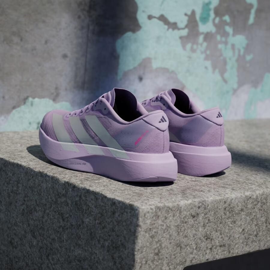 Adidas Adizero EVO SL Sneakers Dames Paars 2 3 Mesh Synthetisch - Foto 7