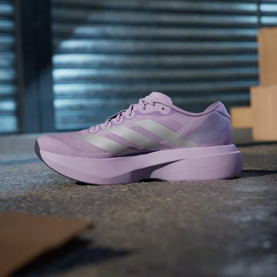 Adidas Adizero EVO SL Sneakers Dames Paars 2 3 Mesh Synthetisch - Foto 8