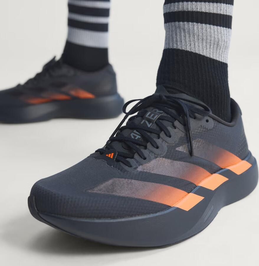 Adidas Adizero EVO SL Sneakers Heren Grijs 1 3 Mesh Synthetisch - Foto 7