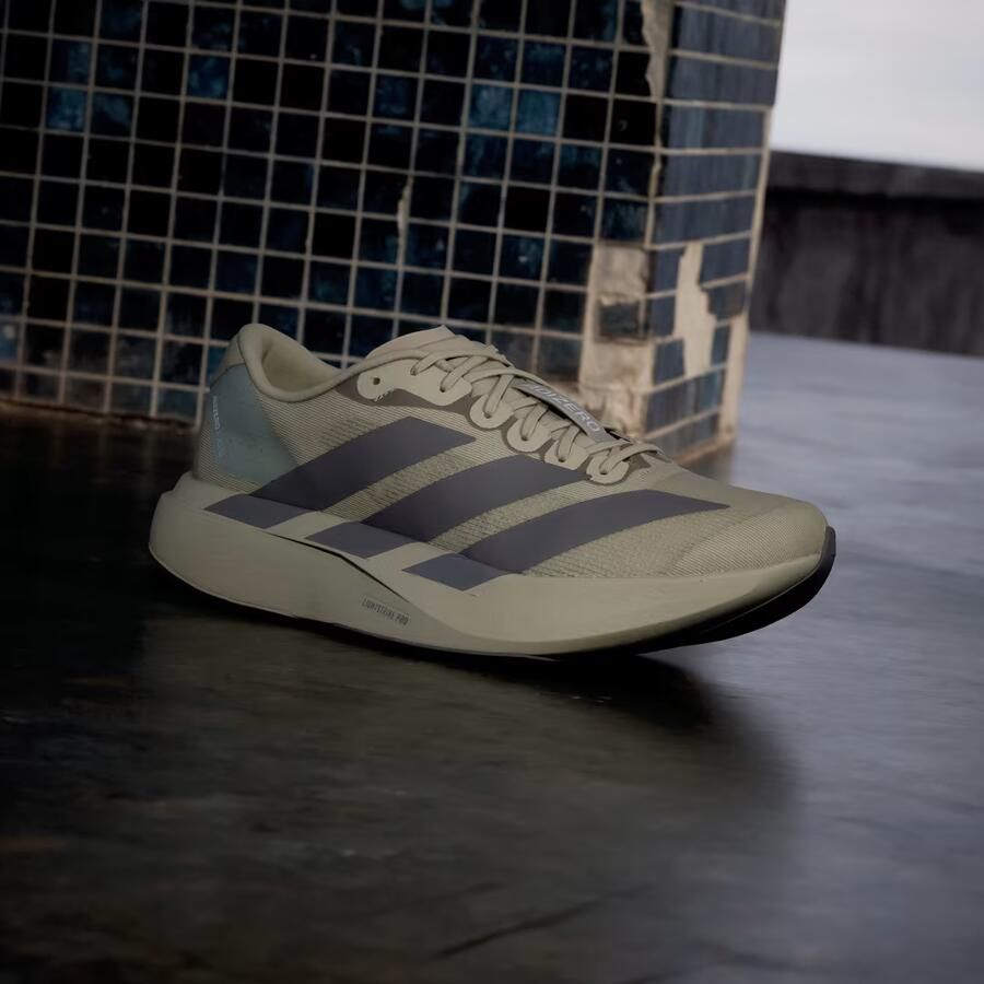 Adidas Adizero EVO SL Sneakers Heren Groen 2 3 Mesh Synthetisch - Foto 3