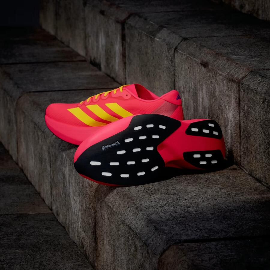 Adidas Adizero EVO SL Sneakers Heren Rood 1 3 Mesh Synthetisch - Foto 5