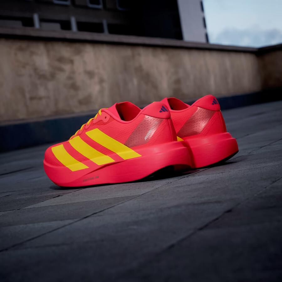 Adidas Adizero EVO SL Sneakers Heren Rood 1 3 Mesh Synthetisch - Foto 7