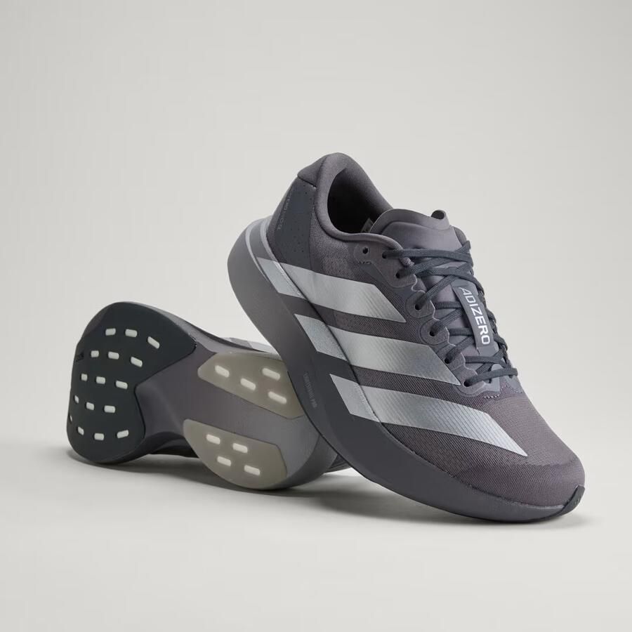 Adidas Adizero EVO SL Sneakers Heren Grijs 1 3 Mesh Synthetisch - Foto 3