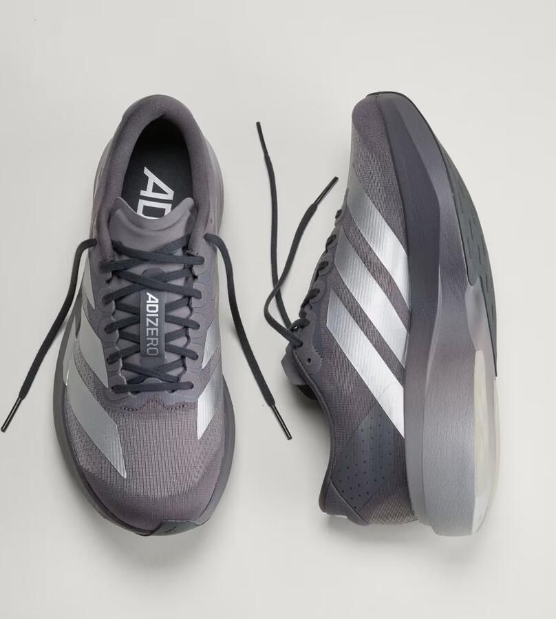 Adidas Adizero EVO SL Sneakers Heren Grijs 1 3 Mesh Synthetisch - Foto 8