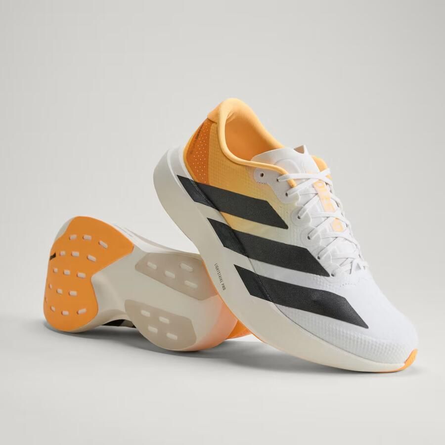 Adidas Adizero EVO SL Sneakers Heren Wit 2 3 Mesh Synthetisch - Foto 3