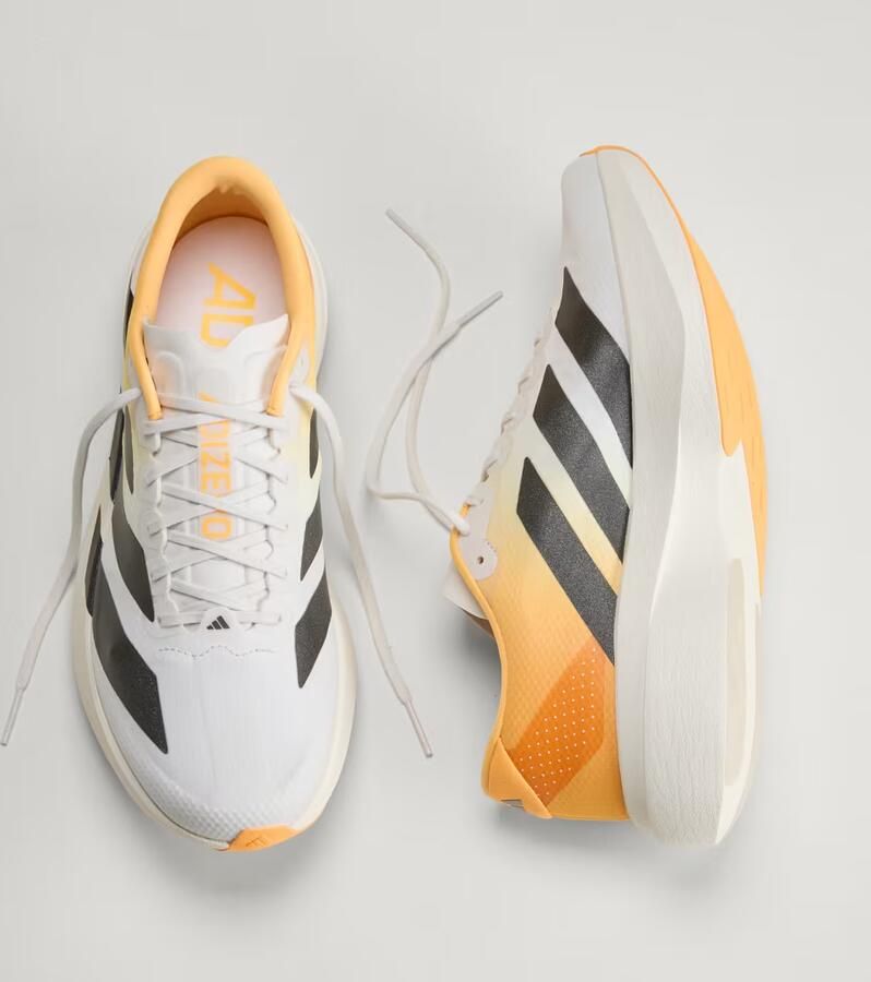 Adidas Adizero EVO SL Sneakers Heren Wit 2 3 Mesh Synthetisch - Foto 7