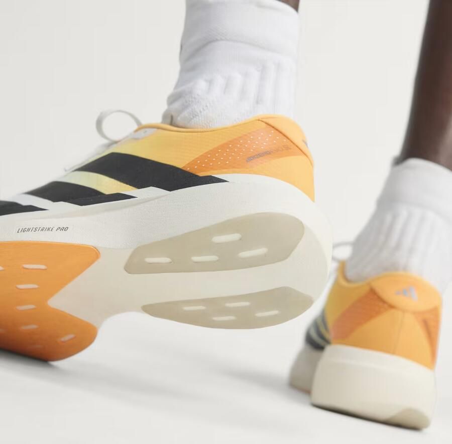 Adidas Adizero EVO SL Sneakers Heren Wit 2 3 Mesh Synthetisch - Foto 6