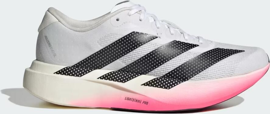 Adidas Hardloopschoenen adizero Evo SL Wit Zwart Solar Turbo Dames