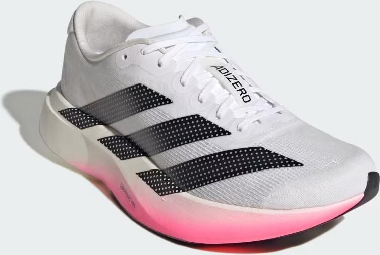 Adidas Hardloopschoenen adizero Evo SL Wit Zwart Solar Turbo Dames - Foto 4
