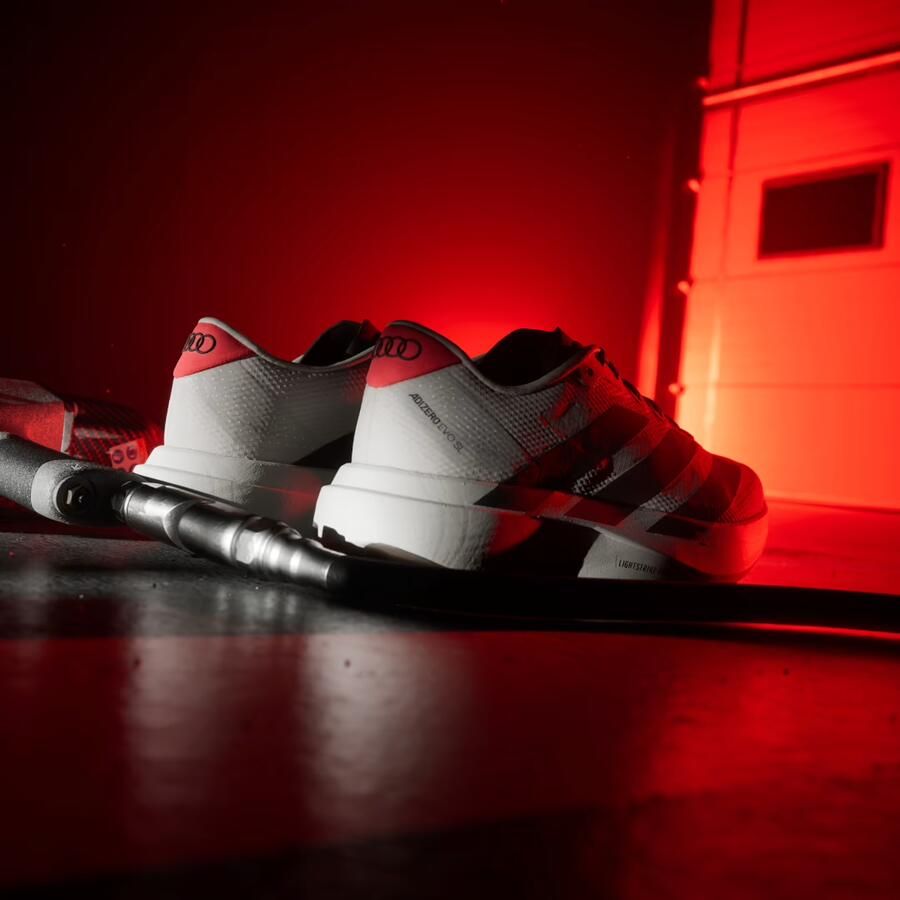 Adidas Adizero EVO SL Sneakers Heren Wit 1 3 Mesh Synthetisch - Foto 6
