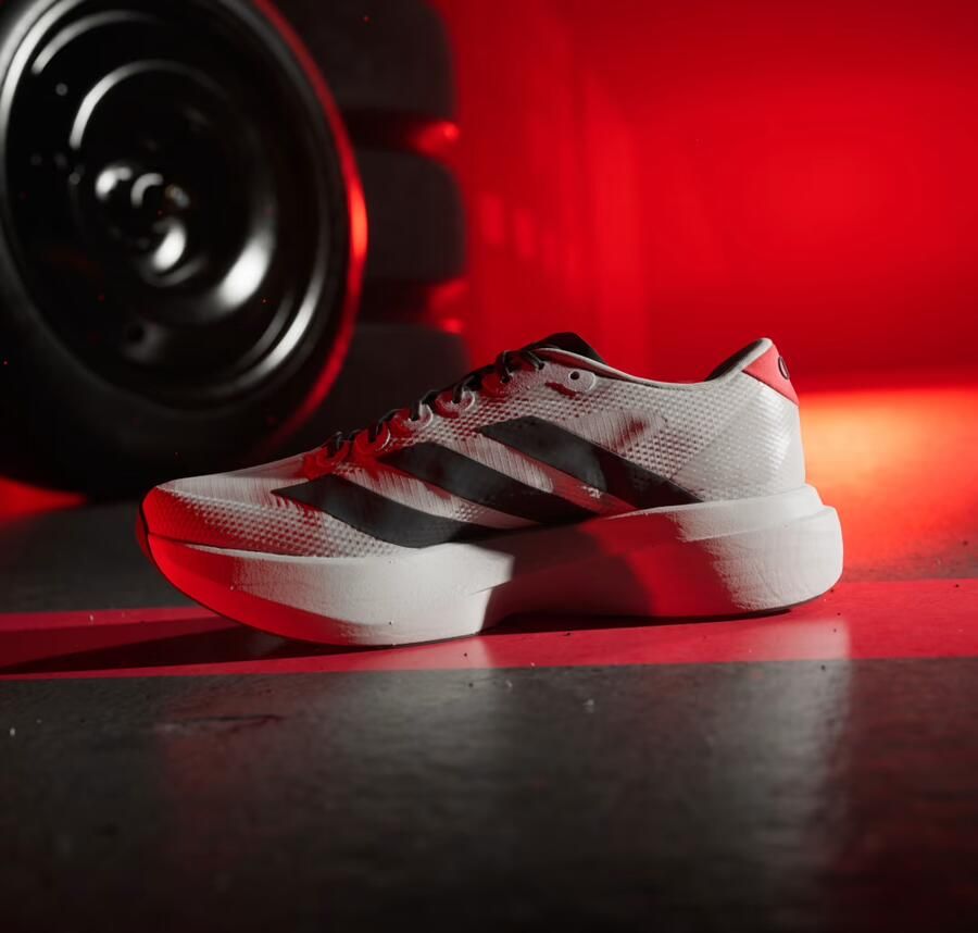 Adidas Adizero EVO SL Sneakers Heren Wit 1 3 Mesh Synthetisch - Foto 7