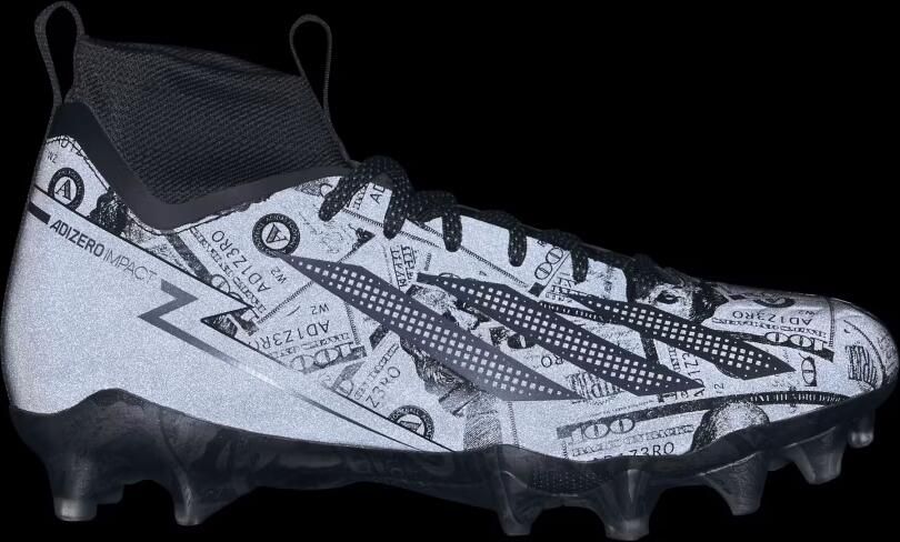 Adidas Adizero Impact II Currency Neutral American Football Noppenschoenen - Foto 6