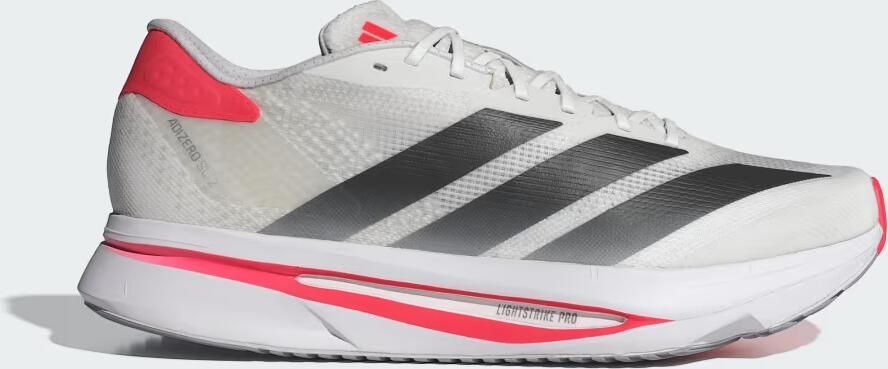 Adidas Adizero Sl 2 Sneakers Heren Wit 2 3 Mesh Synthetisch - Foto 5