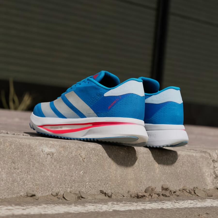 Adidas Adizero Sl 2 Sneakers Heren Blauw 1 3 Mesh Synthetisch - Foto 6