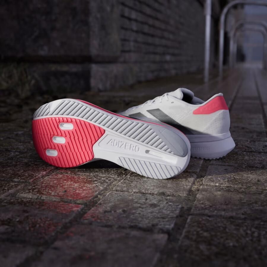 Adidas Adizero Sl 2 Sneakers Heren Wit 1 3 Mesh Synthetisch - Foto 7