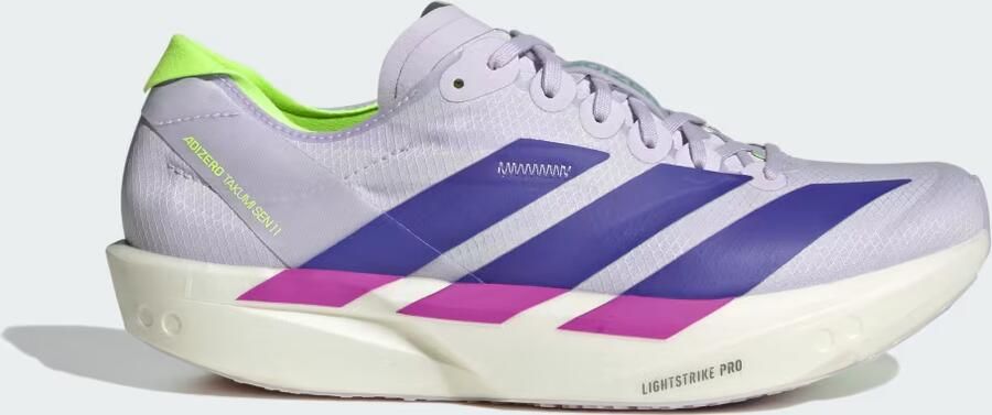 Adidas Women's Adizero Takumi Sen 11 Hardloopschoenen 1 3 purper groen - Foto 3