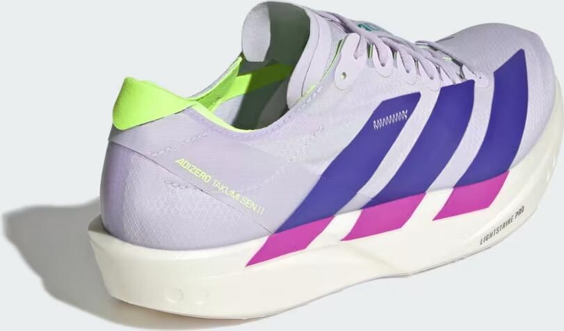 Adidas Women's Adizero Takumi Sen 11 Hardloopschoenen 1 3 purper groen - Foto 7