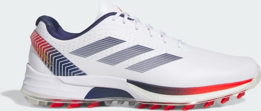 Adidas Adizero ZG Spikeless Heren Golfschoen Wit Navy