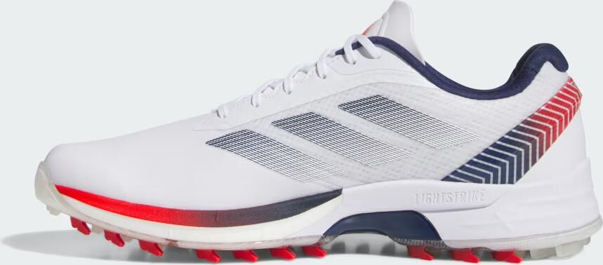 Adidas Adizero ZG Spikeless Heren Golfschoen Wit Navy - Foto 4