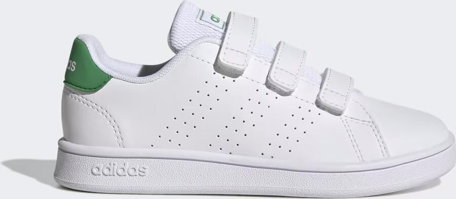 Adidas Sportswear Advantage CF sneakers wit groen Synthetisch 31 1 2