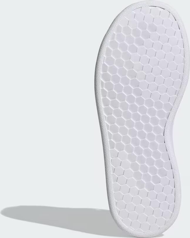 Adidas Sportswear Advantage CF sneakers wit lichtroze Jongens Meisjes Synthetisch 34 - Foto 5