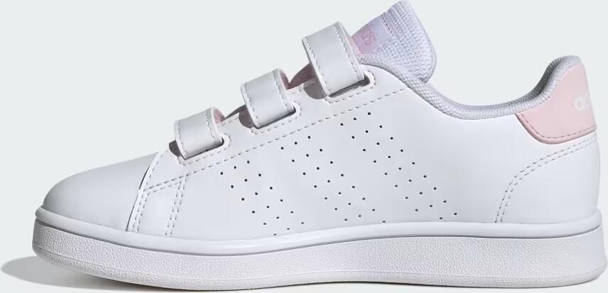 Adidas Sportswear Advantage CF sneakers wit lichtroze Jongens Meisjes Synthetisch 34 - Foto 8