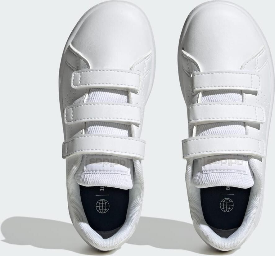 Adidas Sportswear Advantage CF sneakers wit lichtgrijs Synthetisch 28 - Foto 4