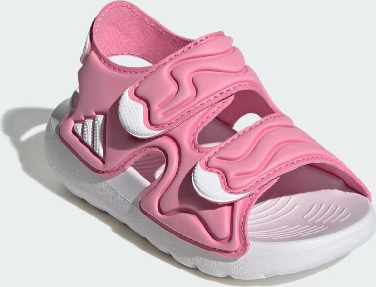 Adidas Sportswear ALTASWIM 3 PEUTERSANDALEN Kinderen Roze - Foto 4