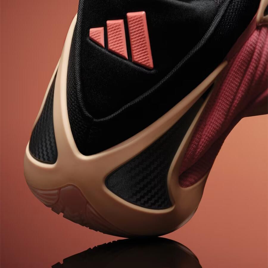 Adidas Anthony Edwards Sneakers Oranje 1 3 Mesh Synthetisch - Foto 3