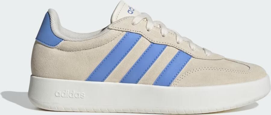 Adidas Sportswear Barreda leren sneakers beige blauw - Foto 5