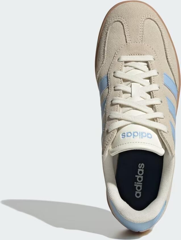 Adidas Sportswear Barreda leren sneakers beige blauw - Foto 6