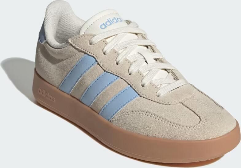 Adidas Sportswear Barreda leren sneakers beige blauw - Foto 10