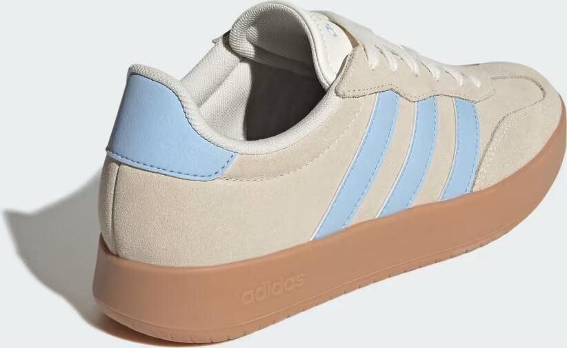 Adidas Sportswear Barreda leren sneakers beige blauw - Foto 11