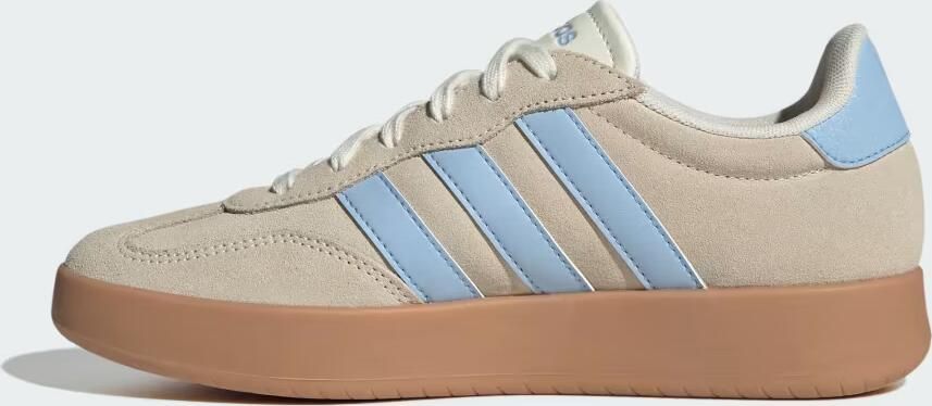 Adidas Sportswear Barreda leren sneakers beige blauw - Foto 15