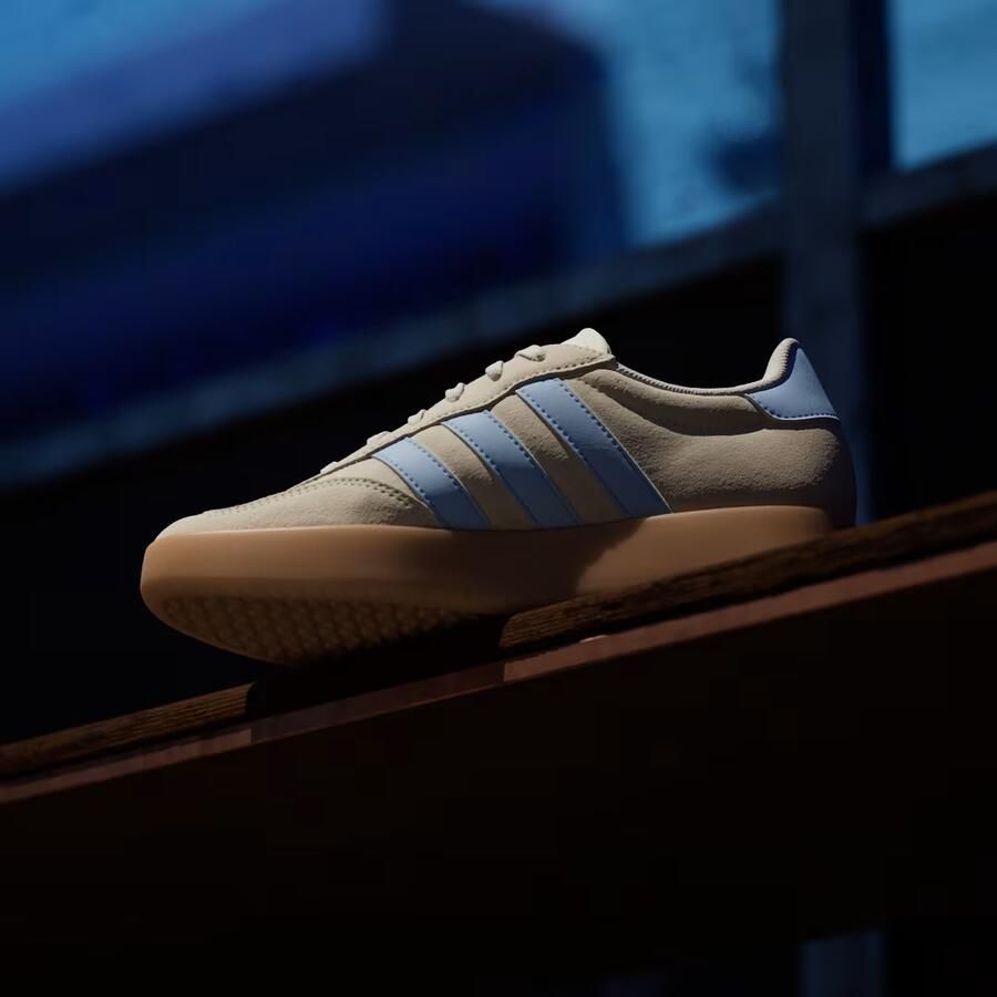 Adidas Sportswear Barreda leren sneakers beige blauw - Foto 10