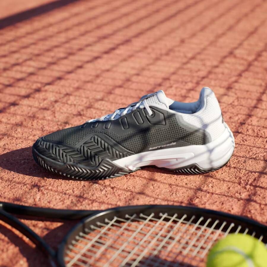 Adidas Performance Barricade 13 Clay Tennisschoenen Unisex Zwart - Foto 3