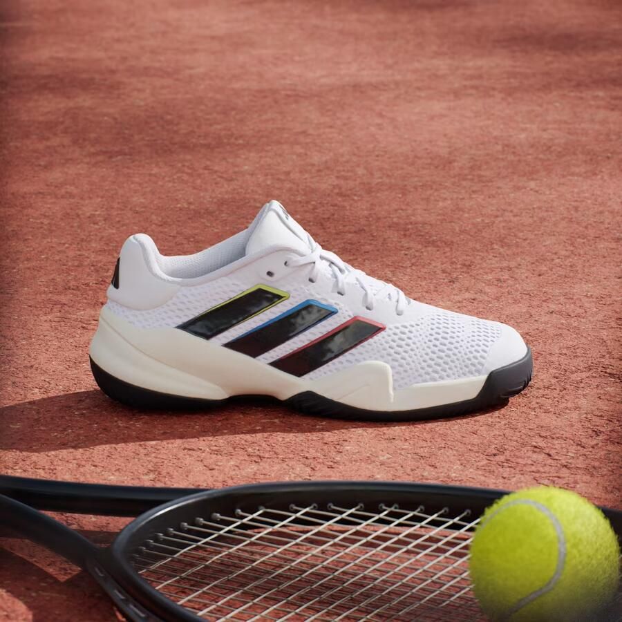 Adidas Perfor ce Barricade Tennisschoenen Kids Kinderen Wit - Foto 3