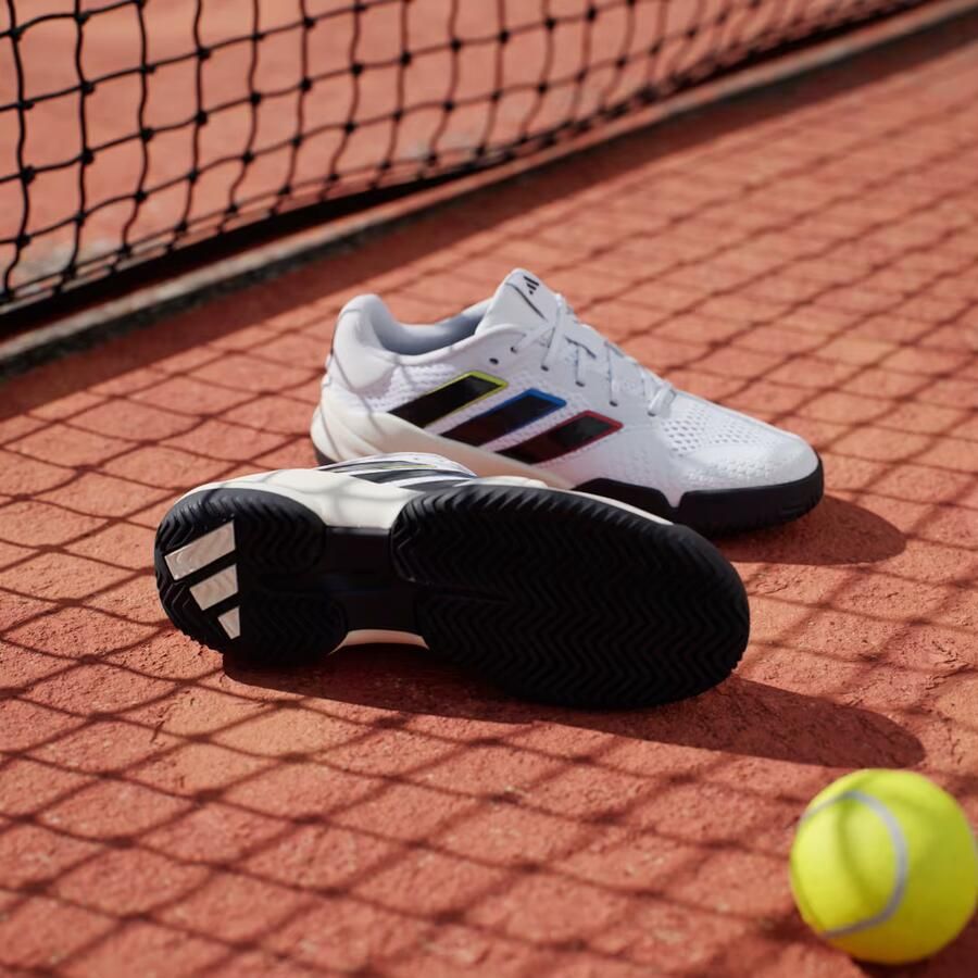 Adidas Perfor ce Barricade Tennisschoenen Kids Kinderen Wit - Foto 4
