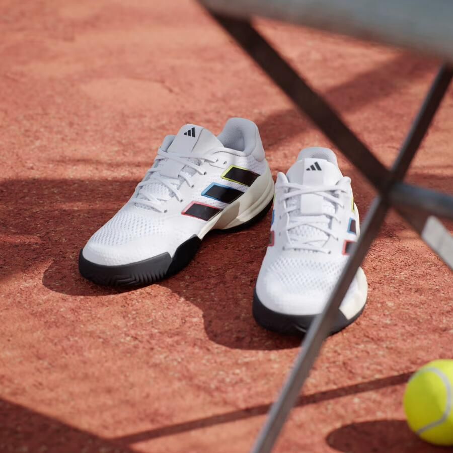 Adidas Perfor ce Barricade Tennisschoenen Kids Kinderen Wit - Foto 5