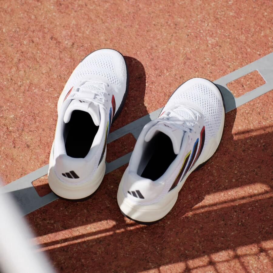 Adidas Perfor ce Barricade Tennisschoenen Kids Kinderen Wit - Foto 6
